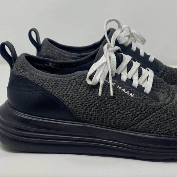 Cole Haan Grand Slip On casual Shoes Gray black size 11.5 - Picture 2 of 8